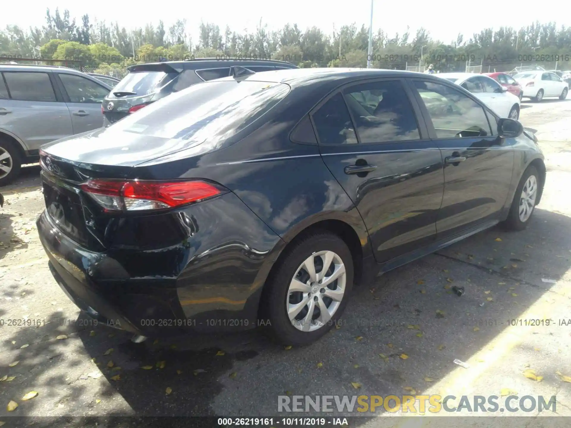 4 Photograph of a damaged car JTDEPRAEXLJ058437 TOYOTA COROLLA 2020