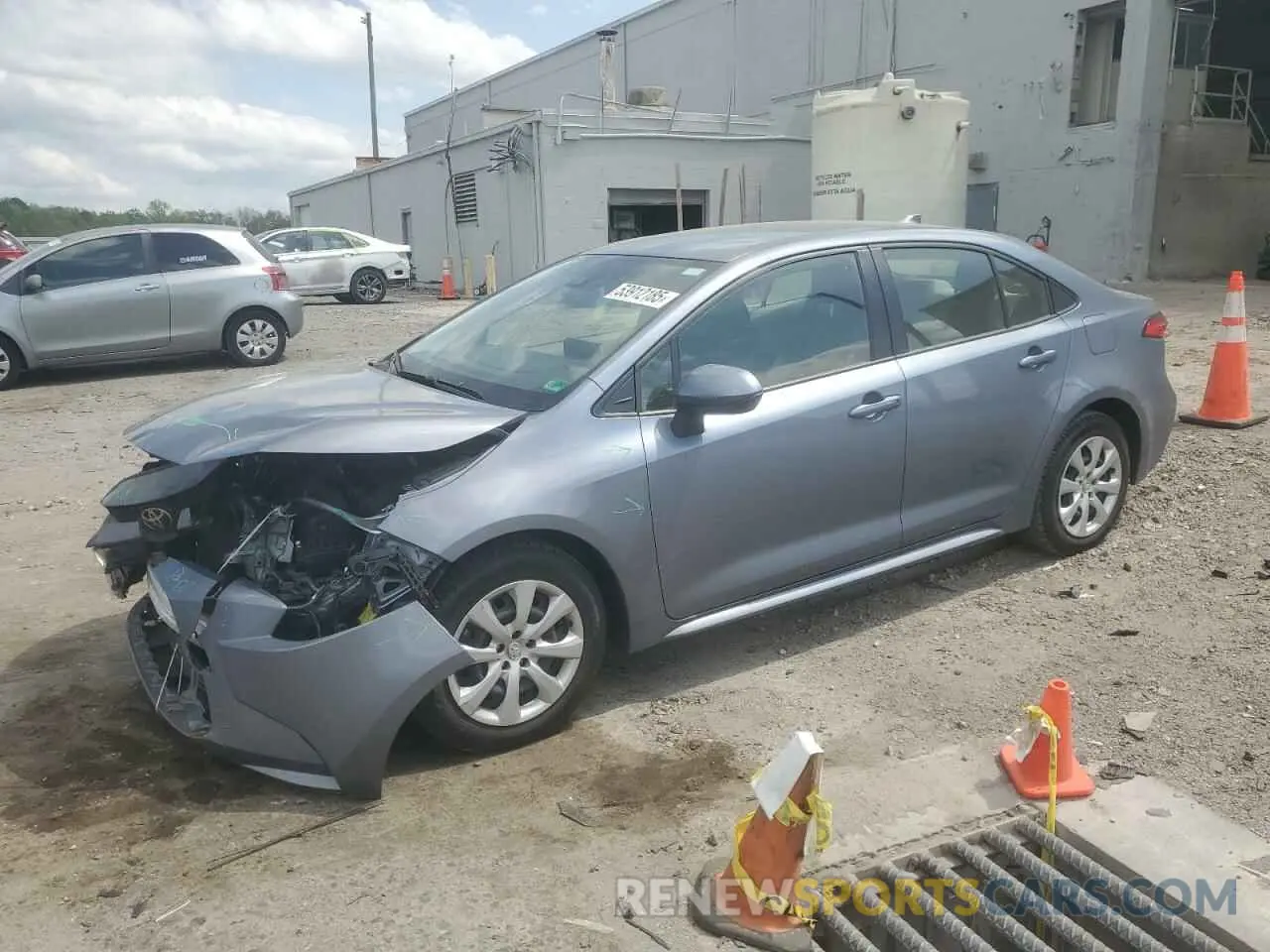 1 Photograph of a damaged car JTDEPRAEXLJ059829 TOYOTA COROLLA 2020