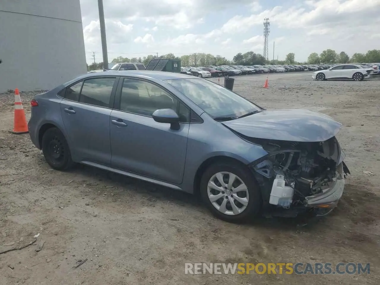4 Photograph of a damaged car JTDEPRAEXLJ059829 TOYOTA COROLLA 2020