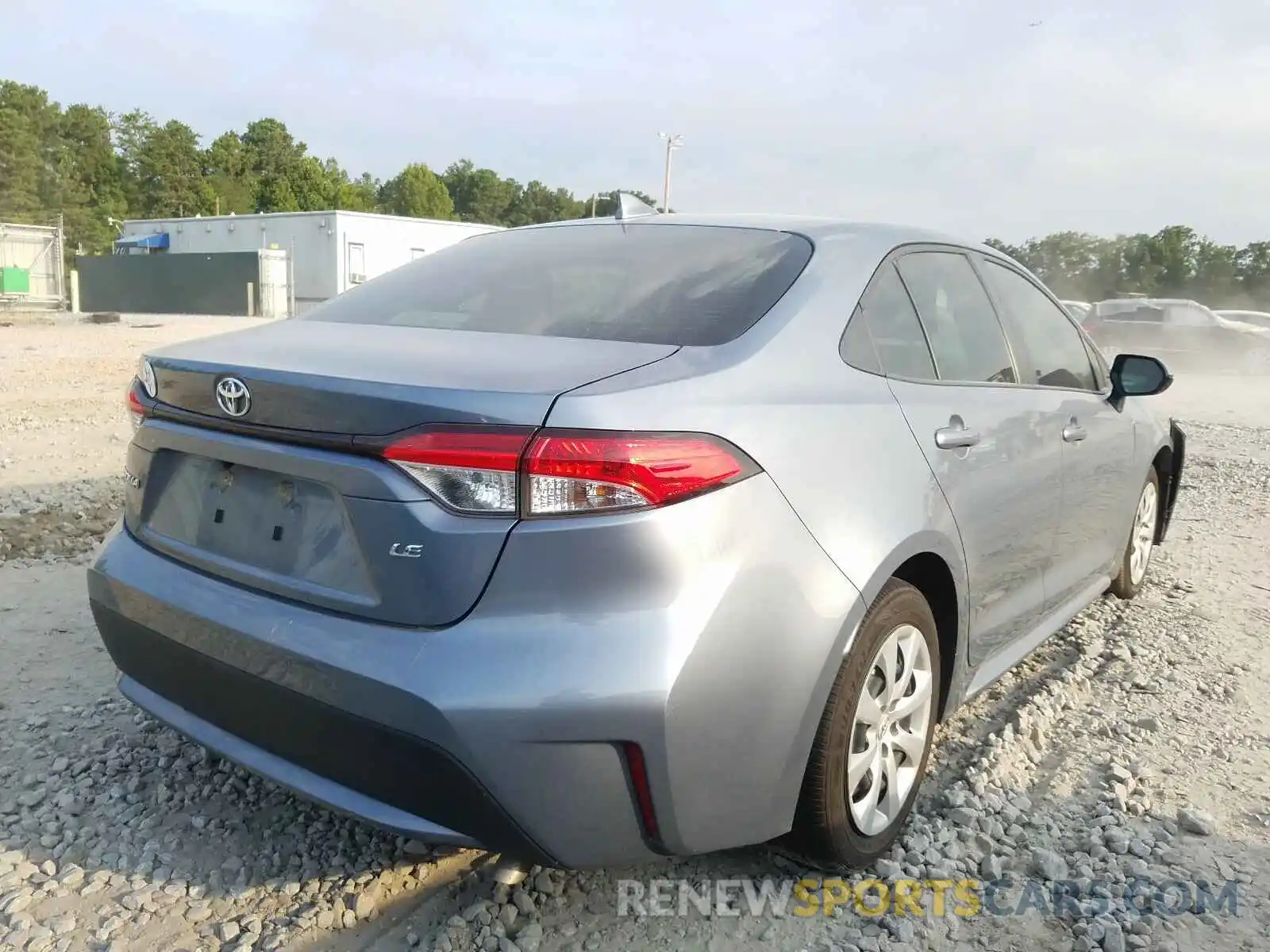 4 Photograph of a damaged car JTDEPRAEXLJ059992 TOYOTA COROLLA 2020