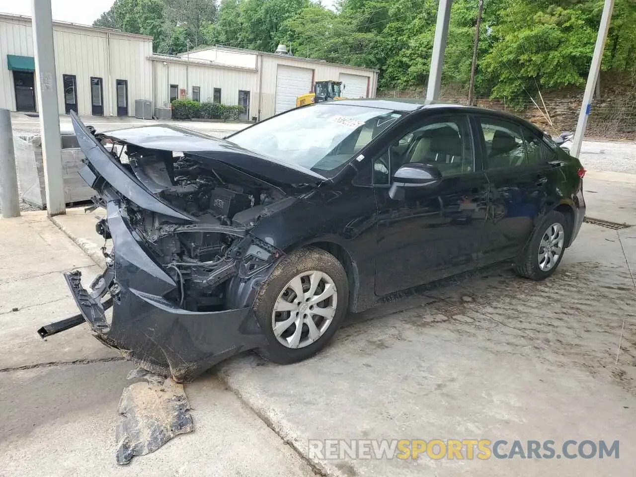 1 Photograph of a damaged car JTDEPRAEXLJ060124 TOYOTA COROLLA 2020