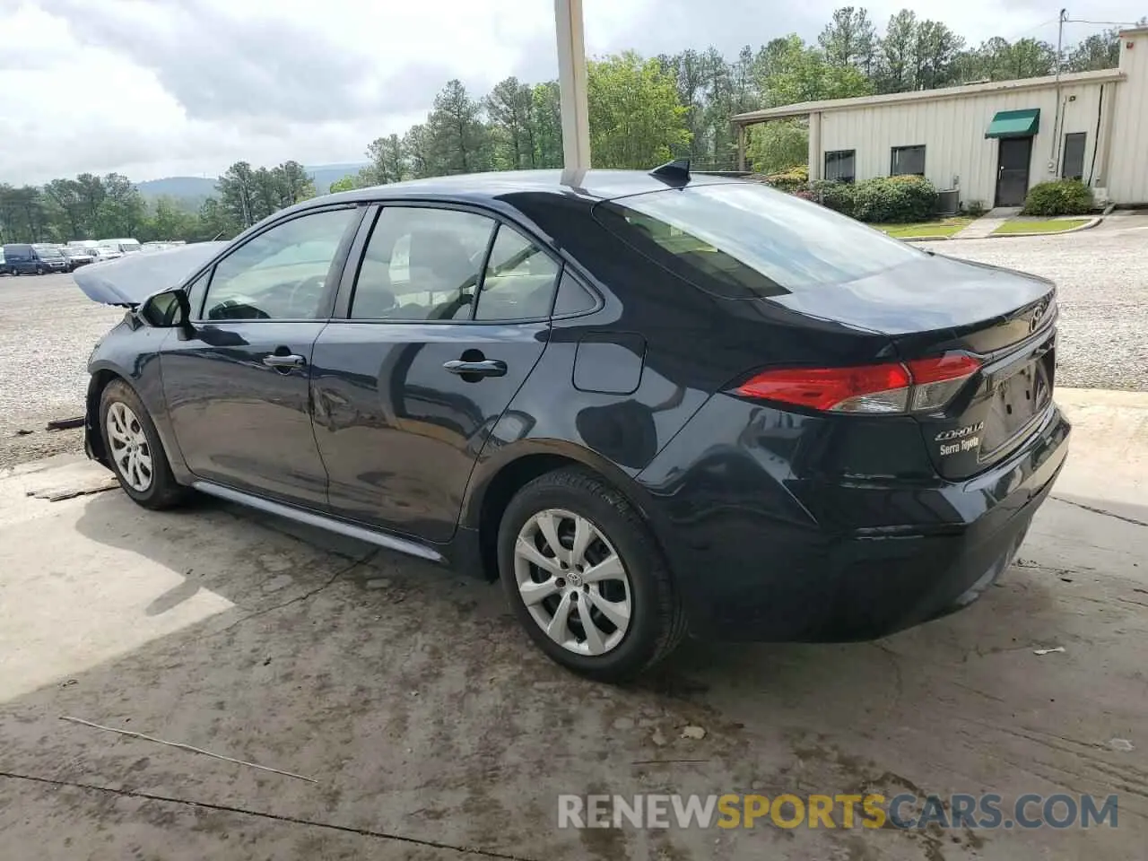 2 Photograph of a damaged car JTDEPRAEXLJ060124 TOYOTA COROLLA 2020