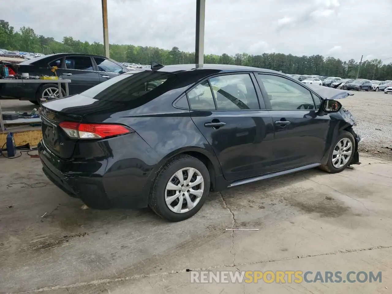 3 Photograph of a damaged car JTDEPRAEXLJ060124 TOYOTA COROLLA 2020