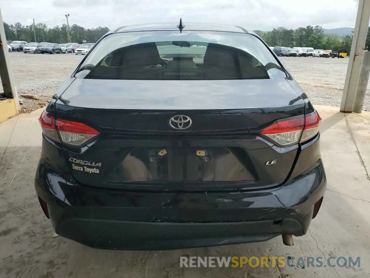 6 Photograph of a damaged car JTDEPRAEXLJ060124 TOYOTA COROLLA 2020