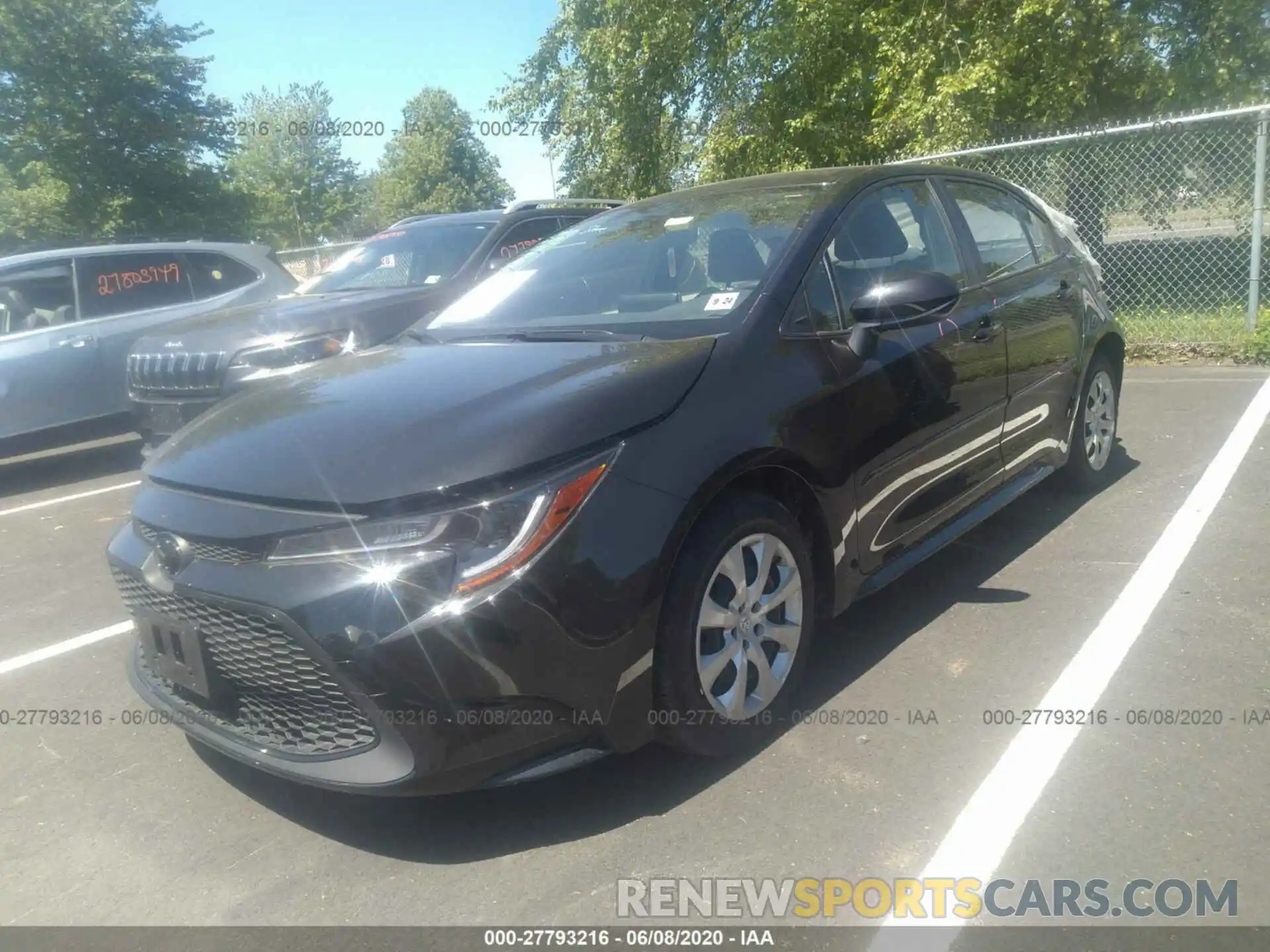 2 Photograph of a damaged car JTDEPRAEXLJ060172 TOYOTA COROLLA 2020