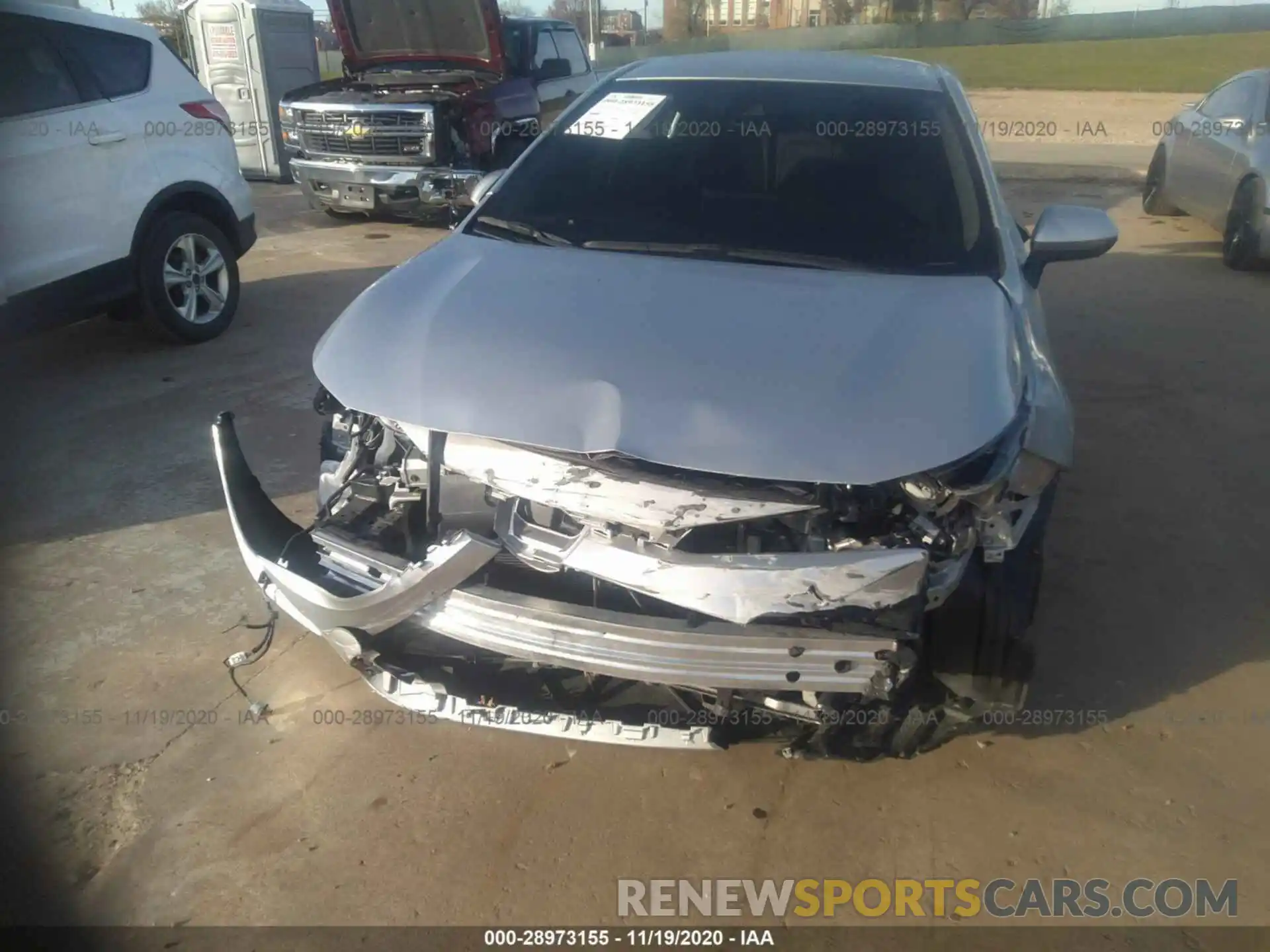 6 Photograph of a damaged car JTDEPRAEXLJ061435 TOYOTA COROLLA 2020