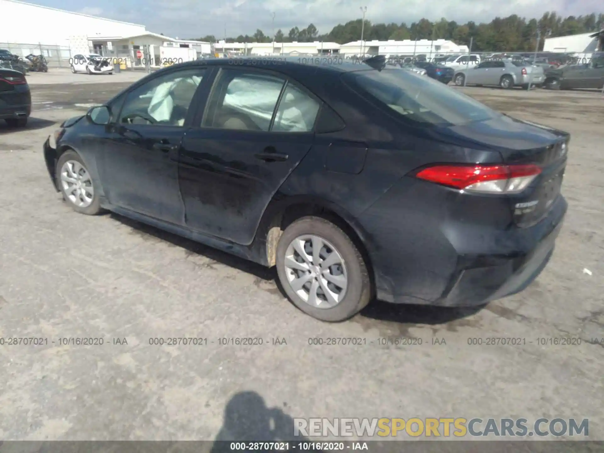 3 Photograph of a damaged car JTDEPRAEXLJ061449 TOYOTA COROLLA 2020