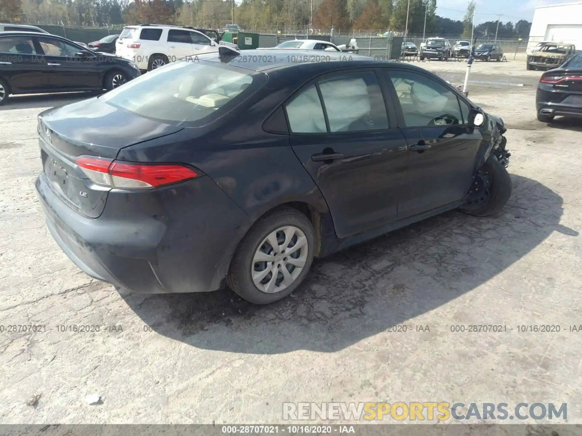 4 Photograph of a damaged car JTDEPRAEXLJ061449 TOYOTA COROLLA 2020