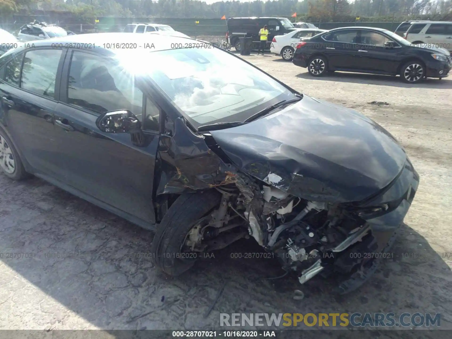 6 Photograph of a damaged car JTDEPRAEXLJ061449 TOYOTA COROLLA 2020