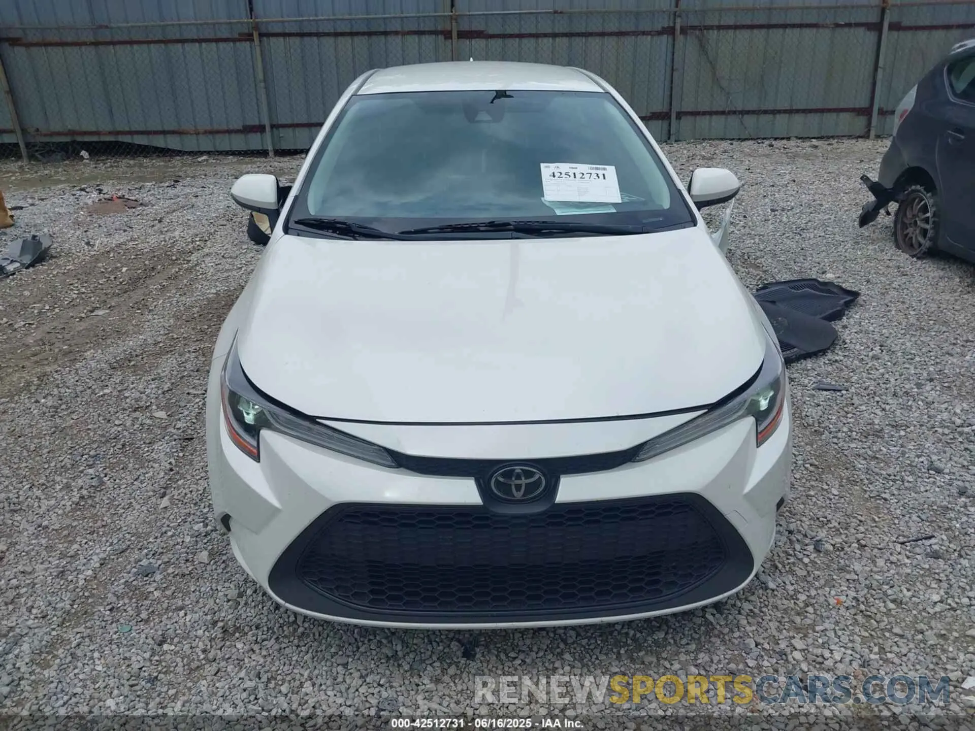 13 Photograph of a damaged car JTDEPRAEXLJ062018 TOYOTA COROLLA 2020