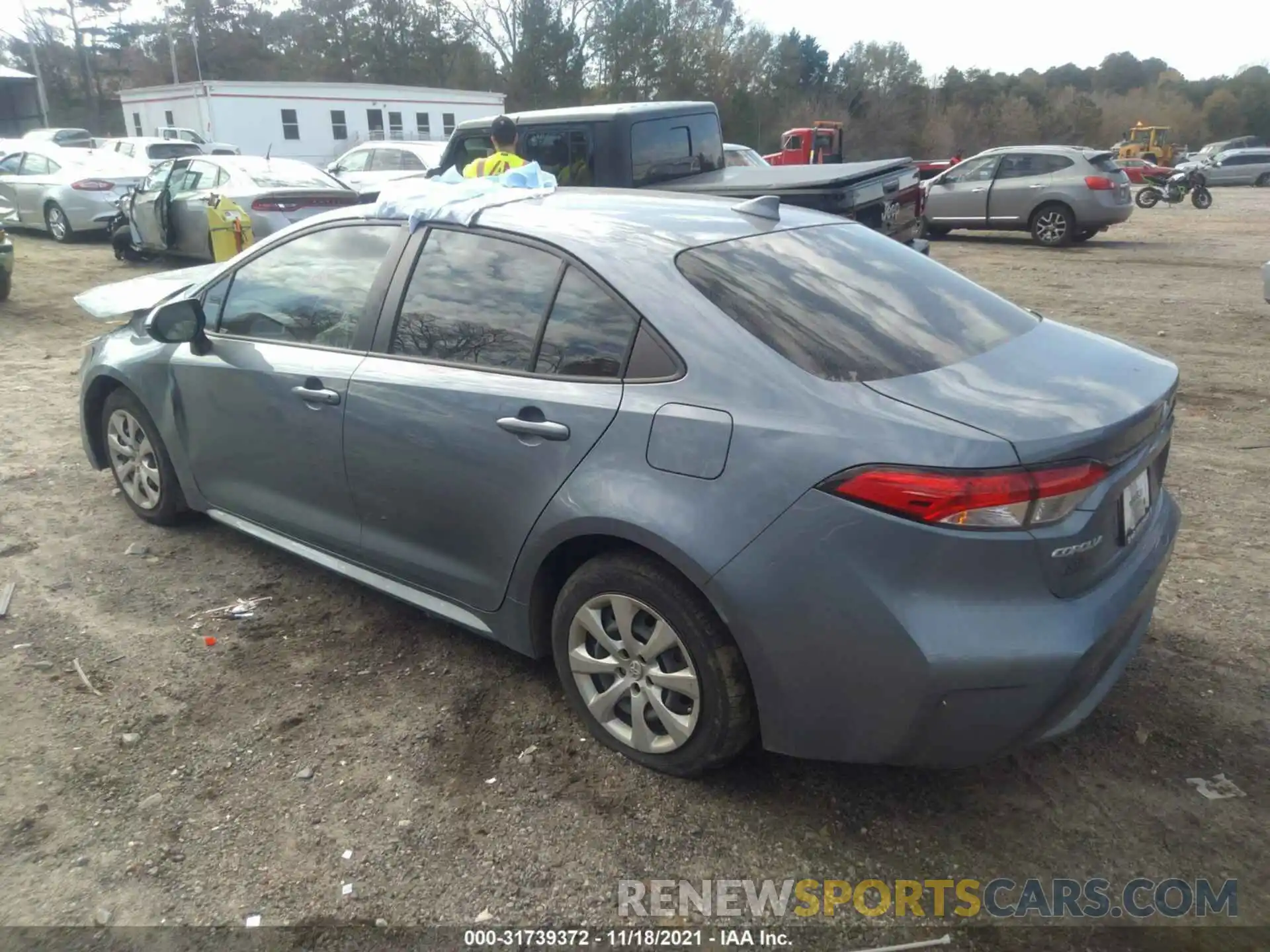 3 Photograph of a damaged car JTDEPRAEXLJ063802 TOYOTA COROLLA 2020