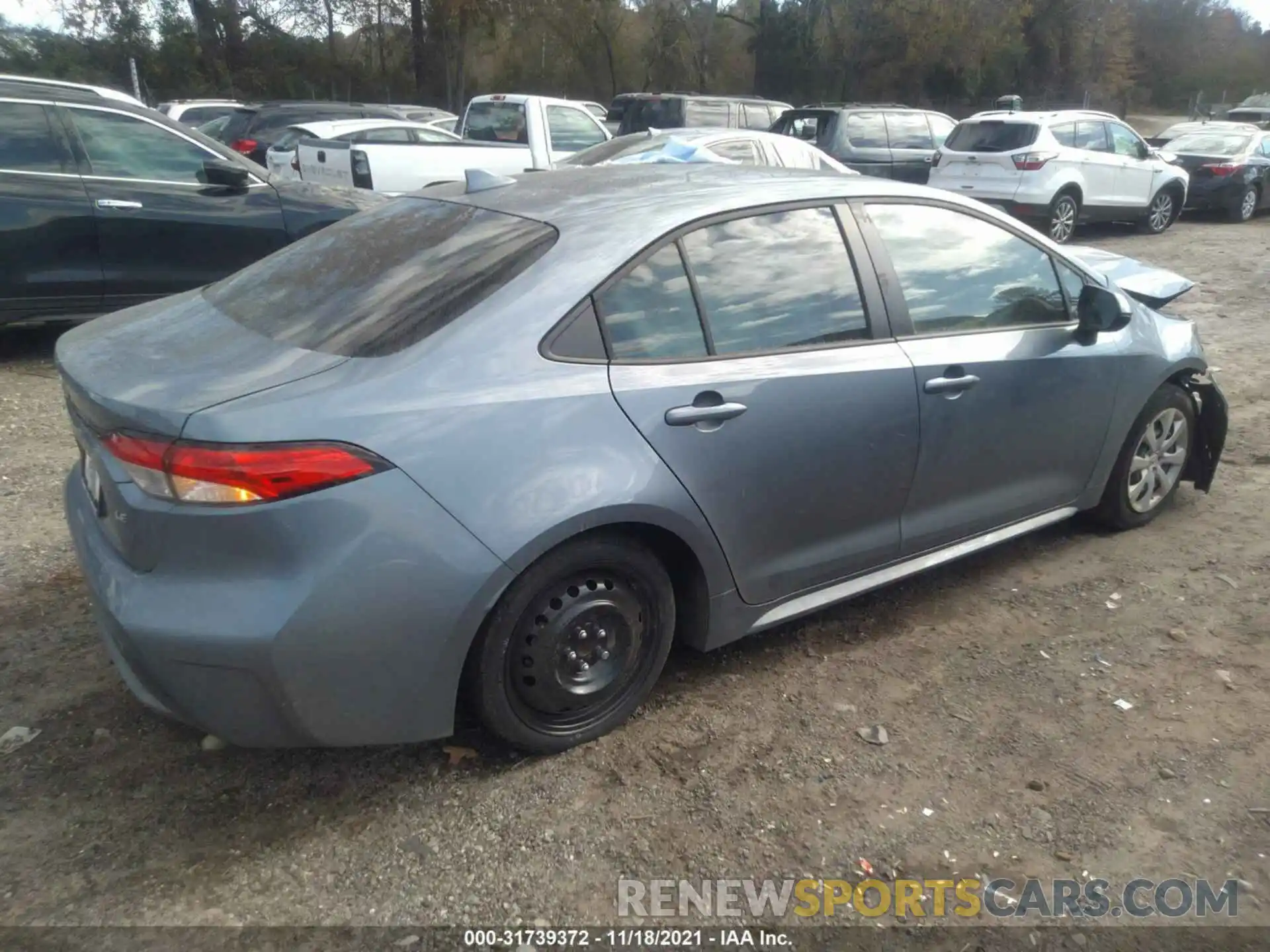 4 Photograph of a damaged car JTDEPRAEXLJ063802 TOYOTA COROLLA 2020