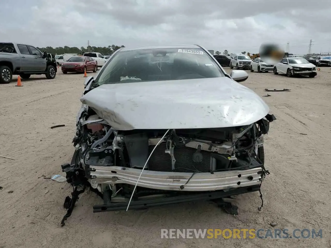 5 Photograph of a damaged car JTDEPRAEXLJ065047 TOYOTA COROLLA 2020
