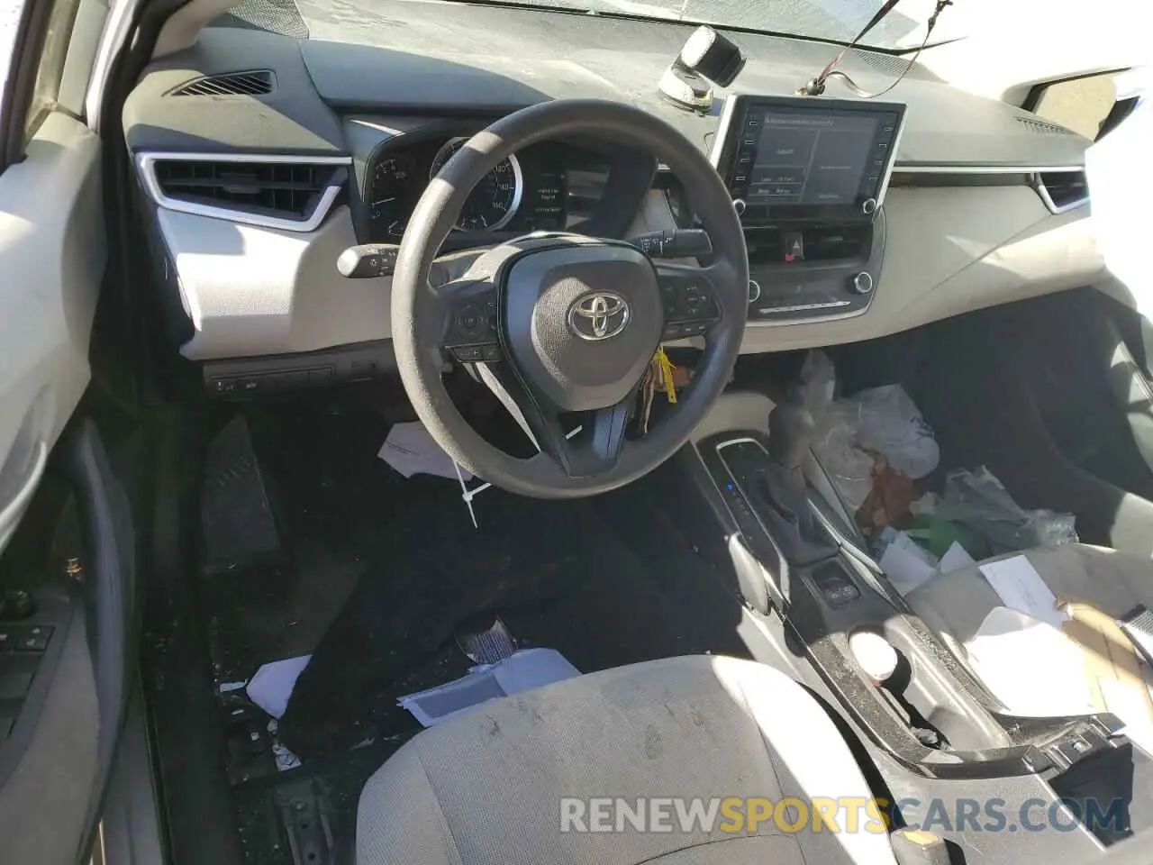 8 Photograph of a damaged car JTDEPRAEXLJ068420 TOYOTA COROLLA 2020