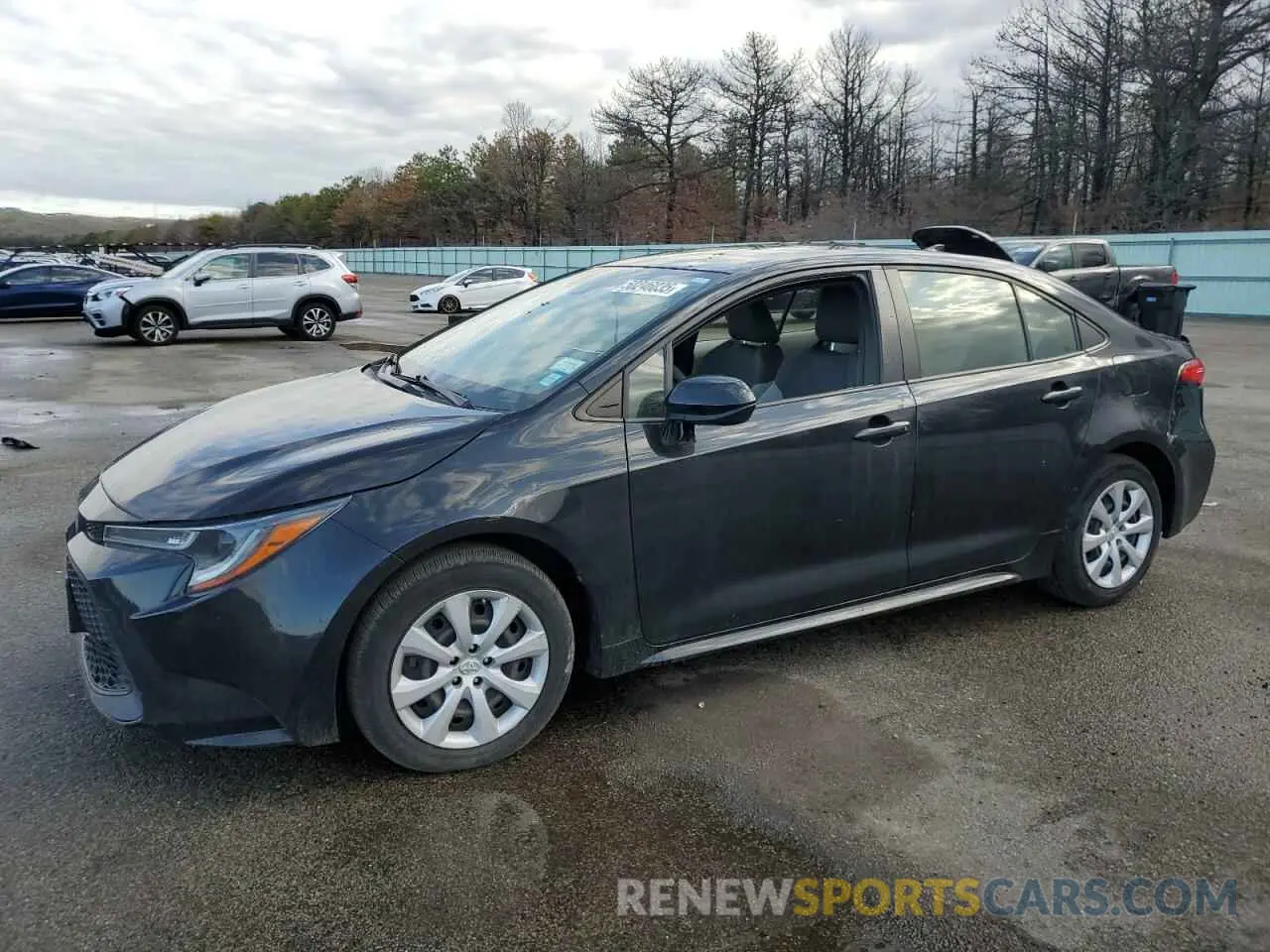 1 Photograph of a damaged car JTDEPRAEXLJ070572 TOYOTA COROLLA 2020