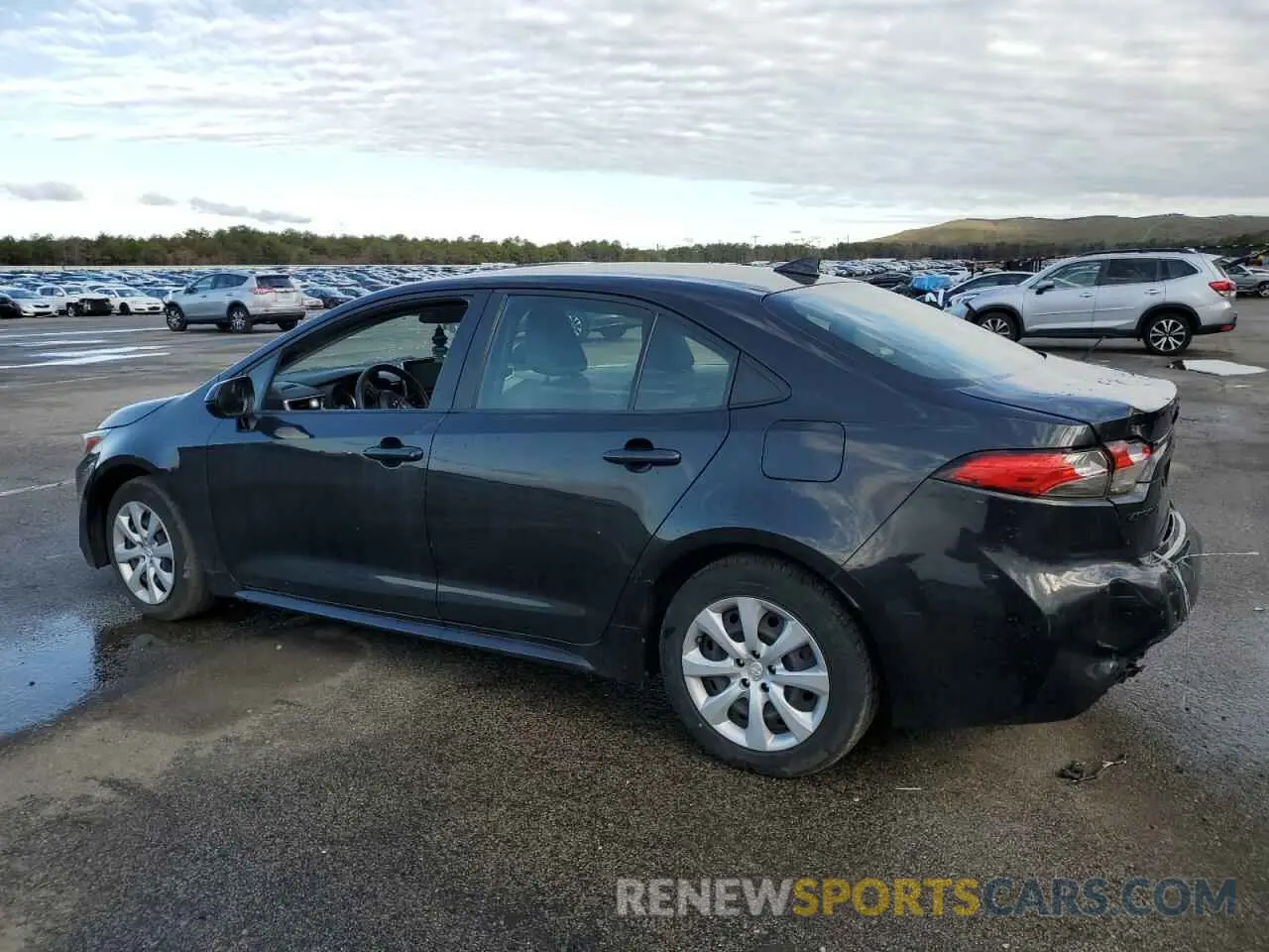 2 Photograph of a damaged car JTDEPRAEXLJ070572 TOYOTA COROLLA 2020