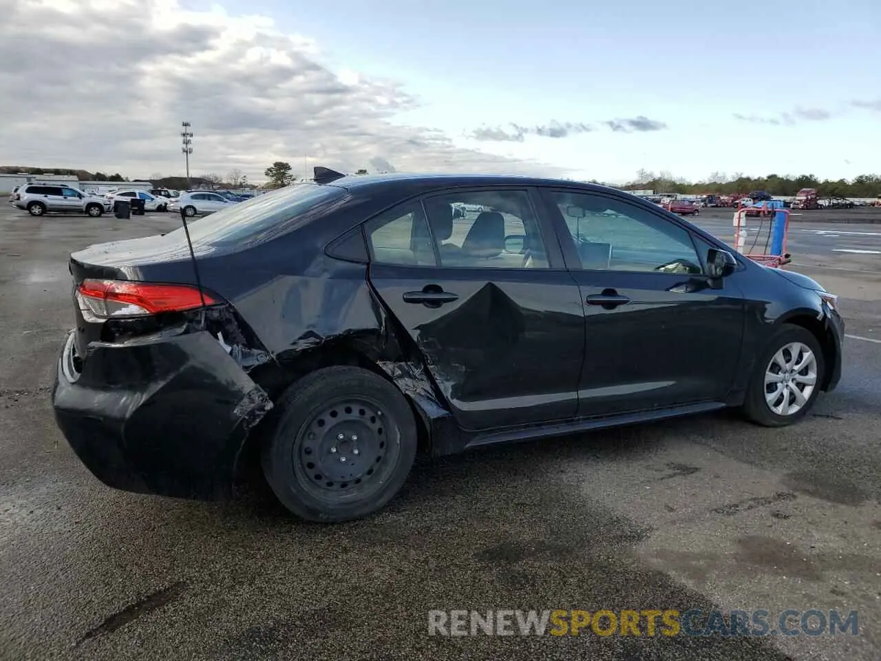 3 Photograph of a damaged car JTDEPRAEXLJ070572 TOYOTA COROLLA 2020