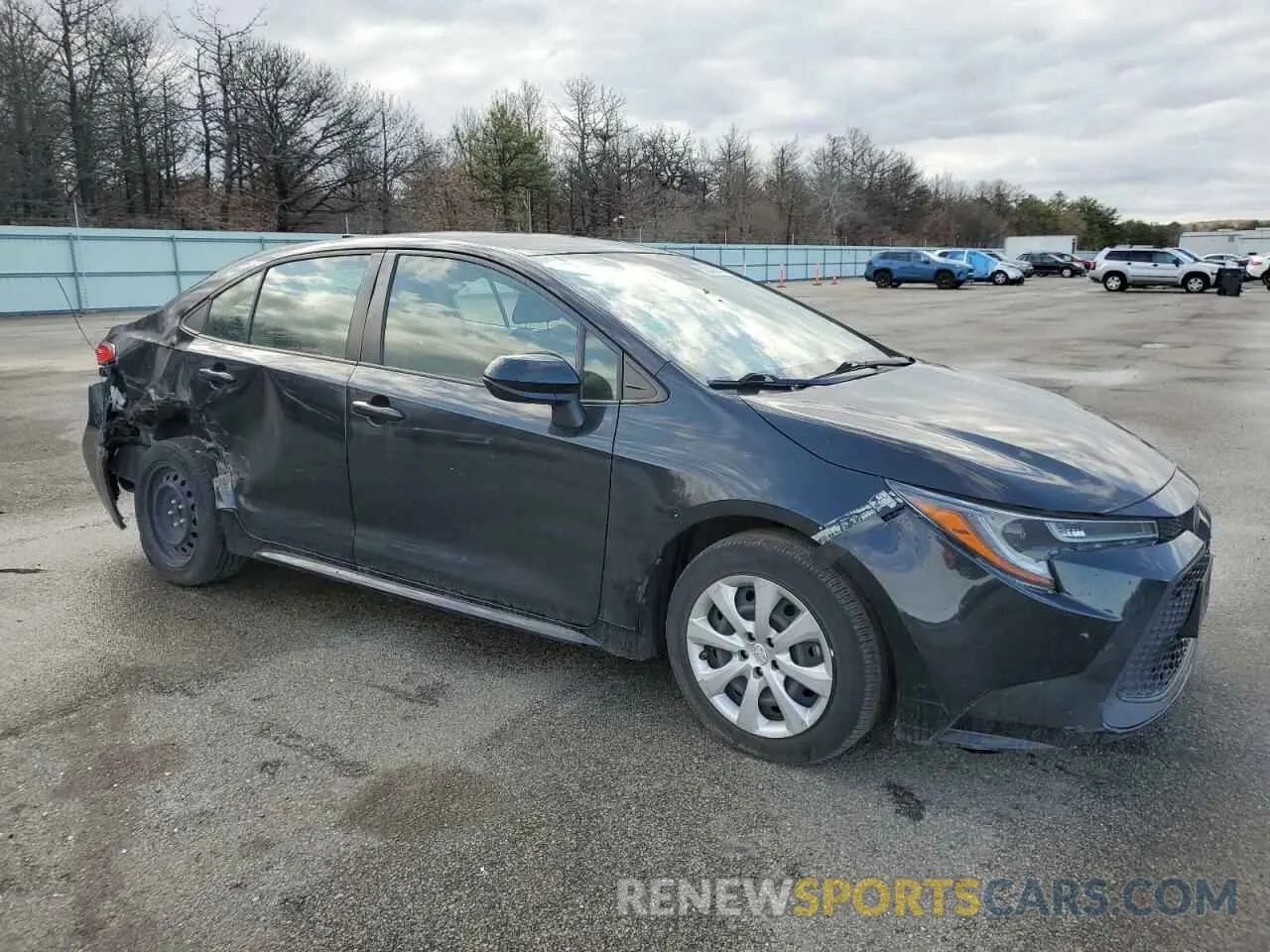 4 Photograph of a damaged car JTDEPRAEXLJ070572 TOYOTA COROLLA 2020