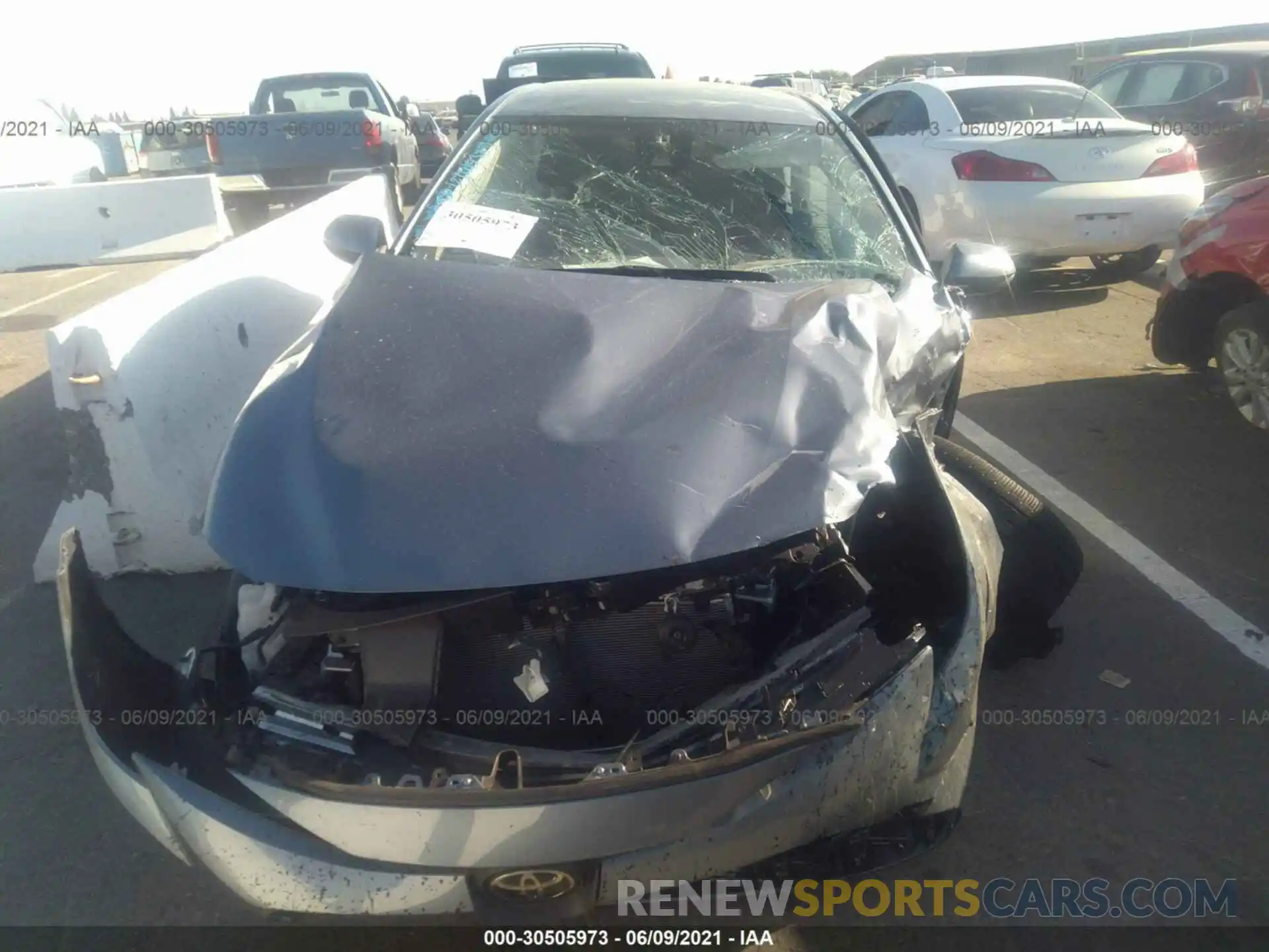 6 Photograph of a damaged car JTDEPRAEXLJ071561 TOYOTA COROLLA 2020