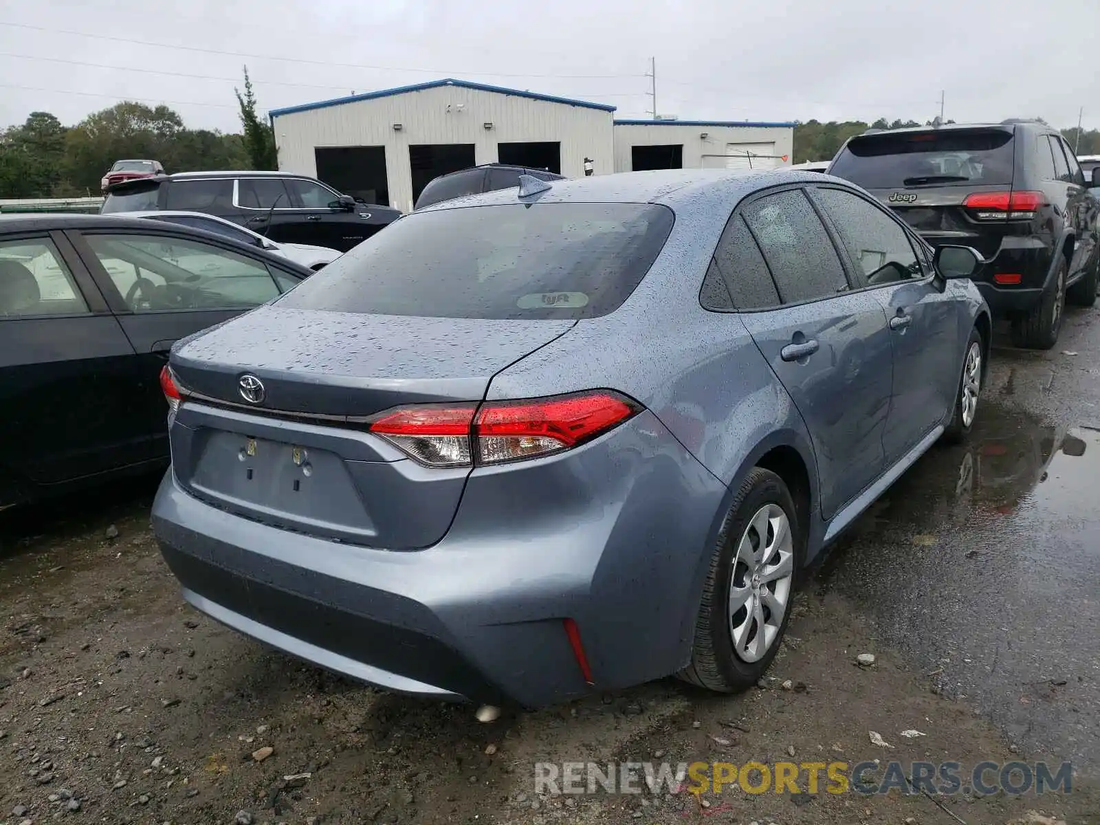 4 Photograph of a damaged car JTDEPRAEXLJ072340 TOYOTA COROLLA 2020