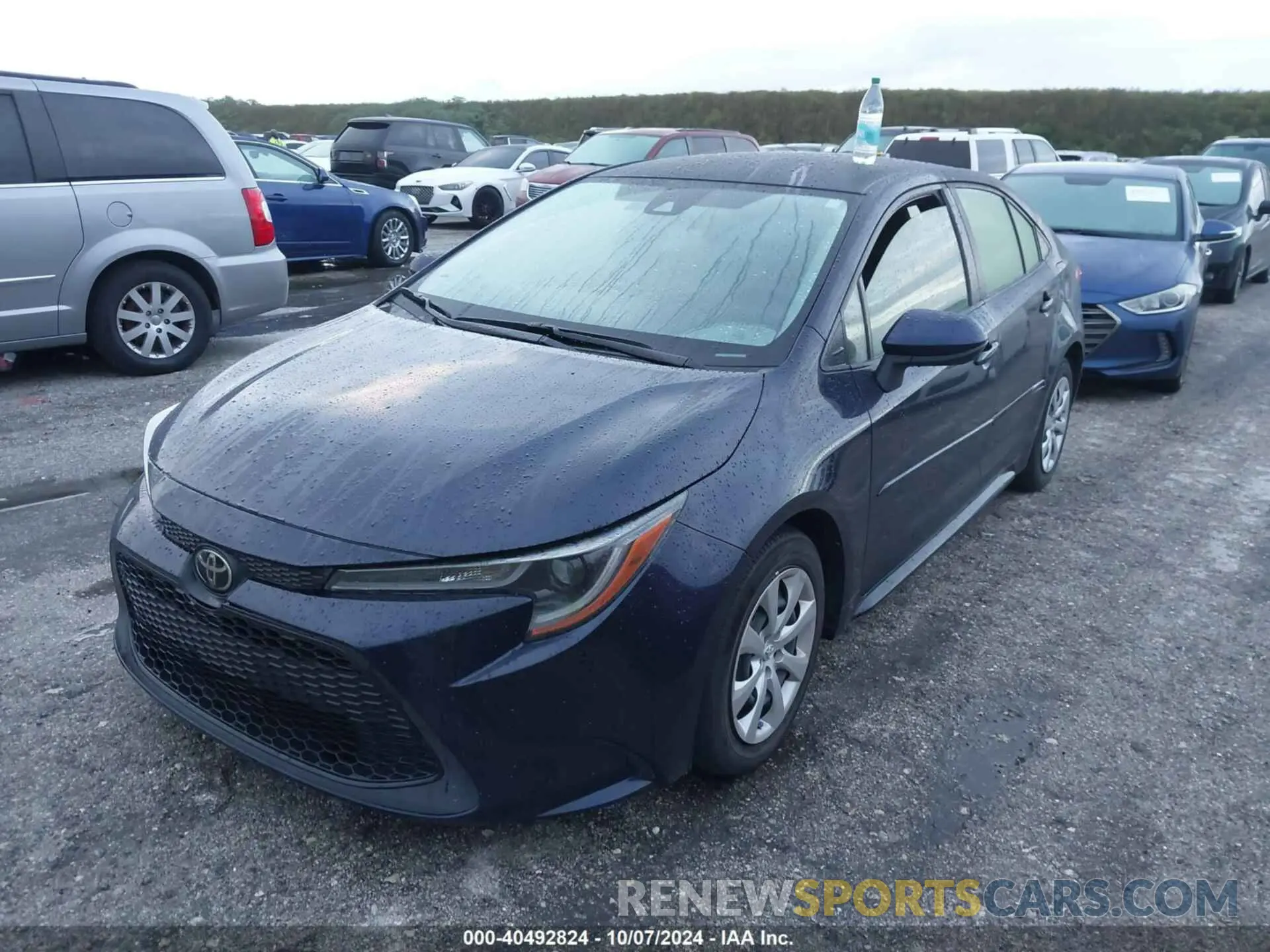 2 Photograph of a damaged car JTDEPRAEXLJ075366 TOYOTA COROLLA 2020