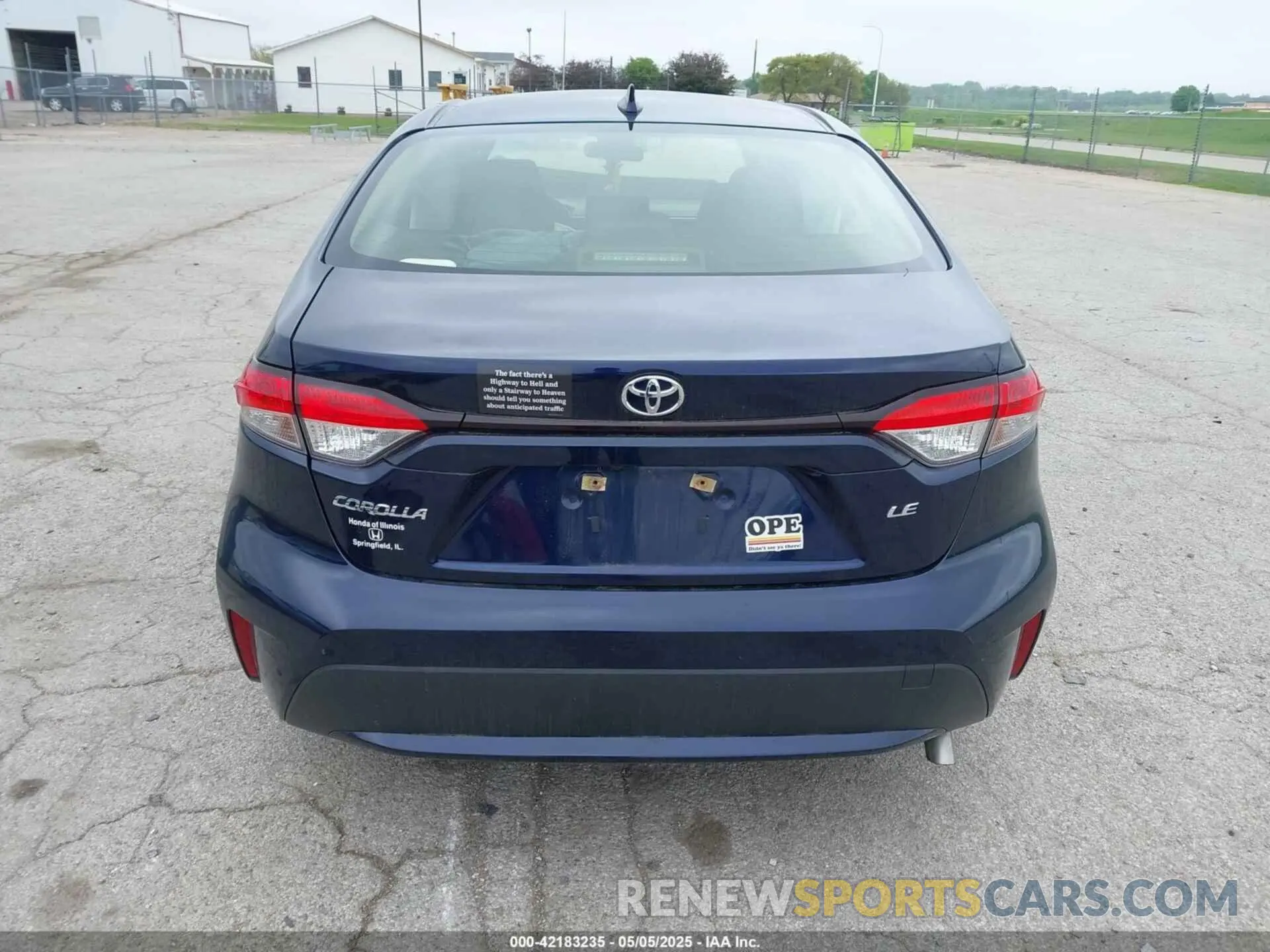 16 Photograph of a damaged car JTDEPRAEXLJ076453 TOYOTA COROLLA 2020