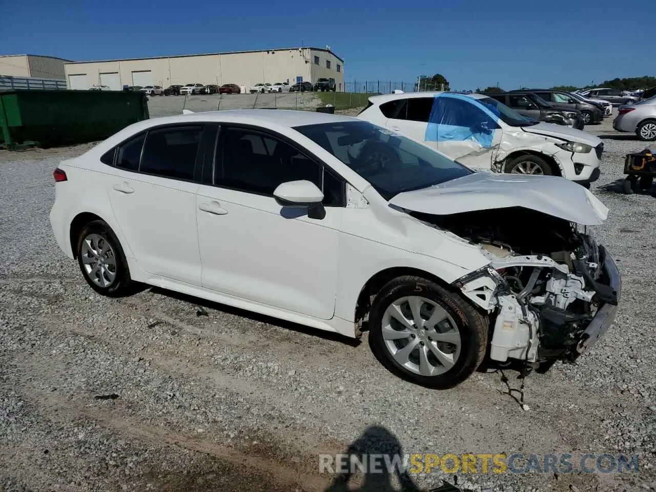 4 Photograph of a damaged car JTDEPRAEXLJ078476 TOYOTA COROLLA 2020