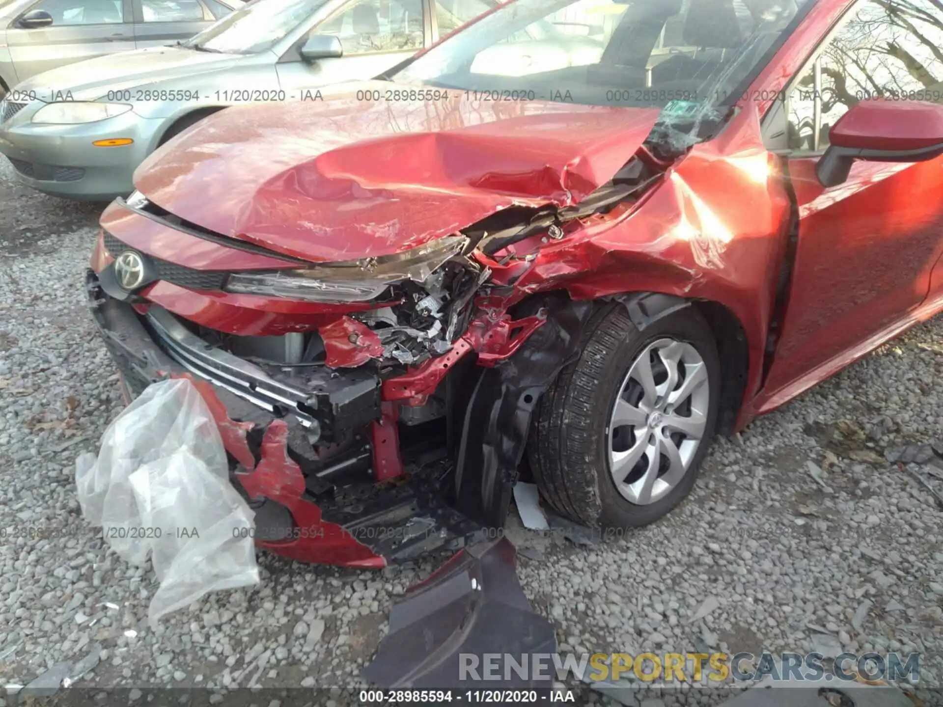 6 Photograph of a damaged car JTDEPRAEXLJ081166 TOYOTA COROLLA 2020