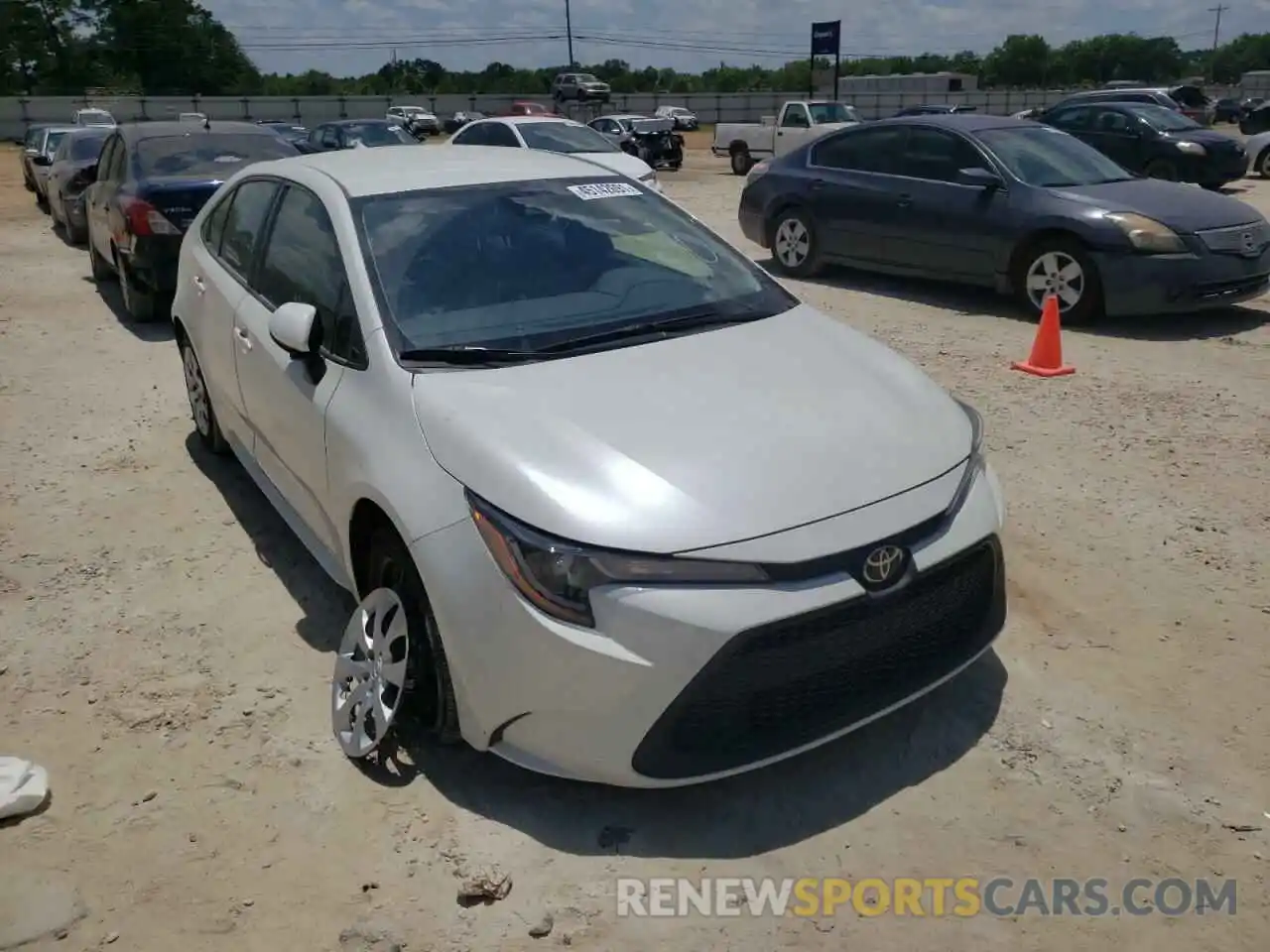 1 Photograph of a damaged car JTDEPRAEXLJ081314 TOYOTA COROLLA 2020