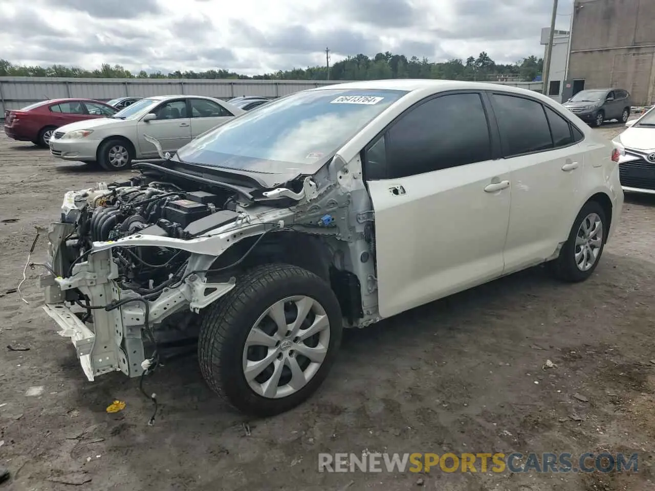 1 Photograph of a damaged car JTDEPRAEXLJ081524 TOYOTA COROLLA 2020