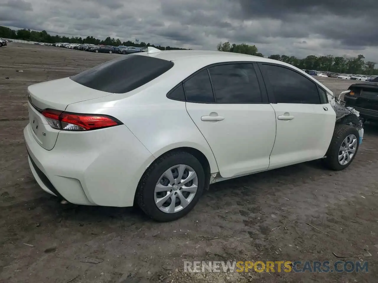 3 Photograph of a damaged car JTDEPRAEXLJ081524 TOYOTA COROLLA 2020
