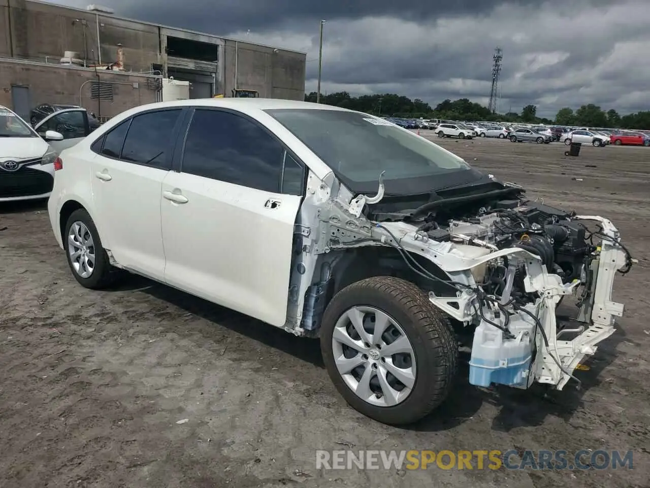 4 Photograph of a damaged car JTDEPRAEXLJ081524 TOYOTA COROLLA 2020
