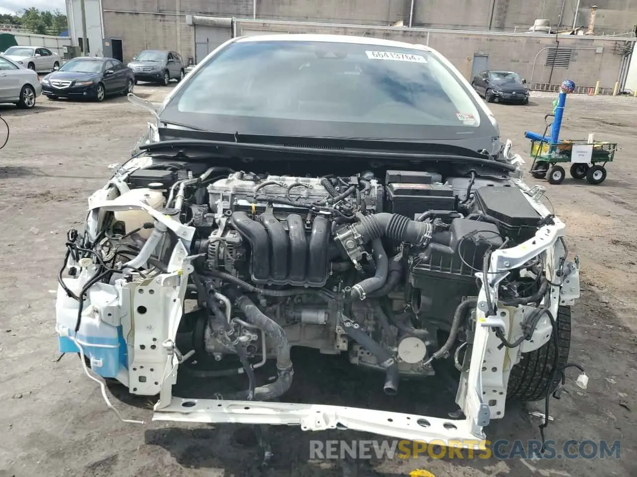 5 Photograph of a damaged car JTDEPRAEXLJ081524 TOYOTA COROLLA 2020