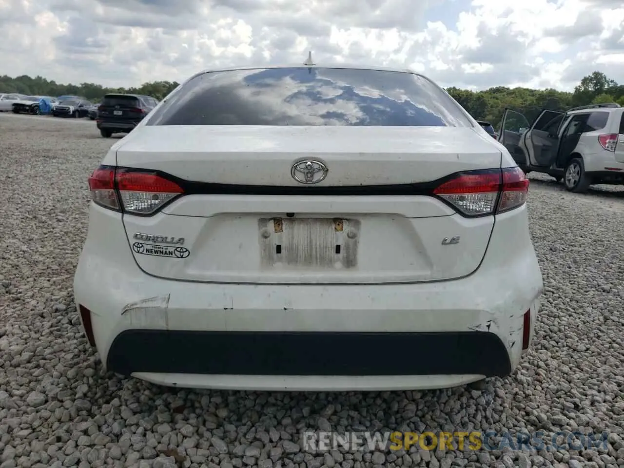 6 Photograph of a damaged car JTDEPRAEXLJ082298 TOYOTA COROLLA 2020