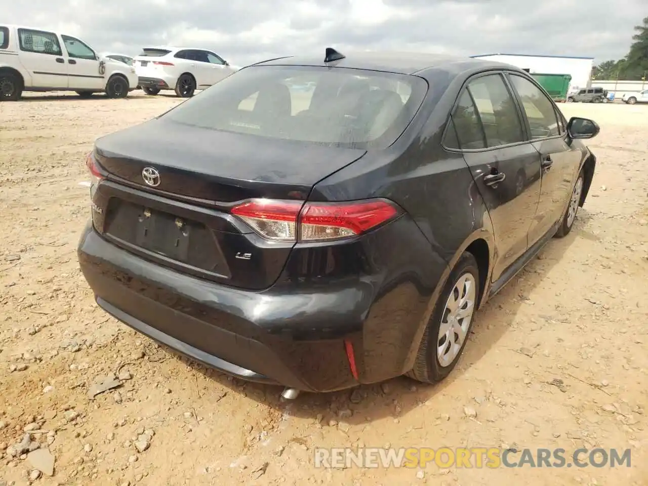 4 Photograph of a damaged car JTDEPRAEXLJ087596 TOYOTA COROLLA 2020