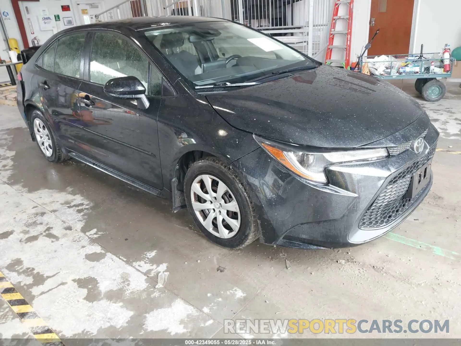 1 Photograph of a damaged car JTDEPRAEXLJ089882 TOYOTA COROLLA 2020