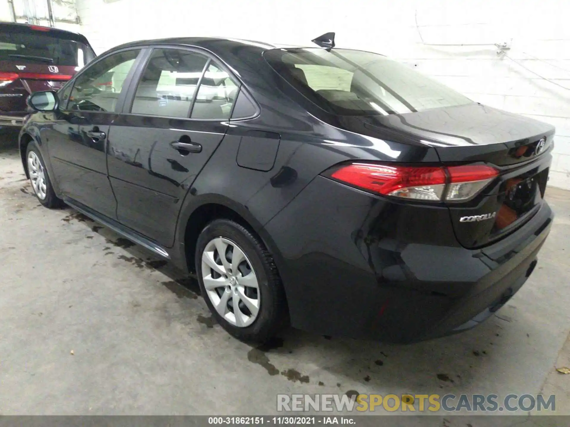 3 Photograph of a damaged car JTDEPRAEXLJ090496 TOYOTA COROLLA 2020