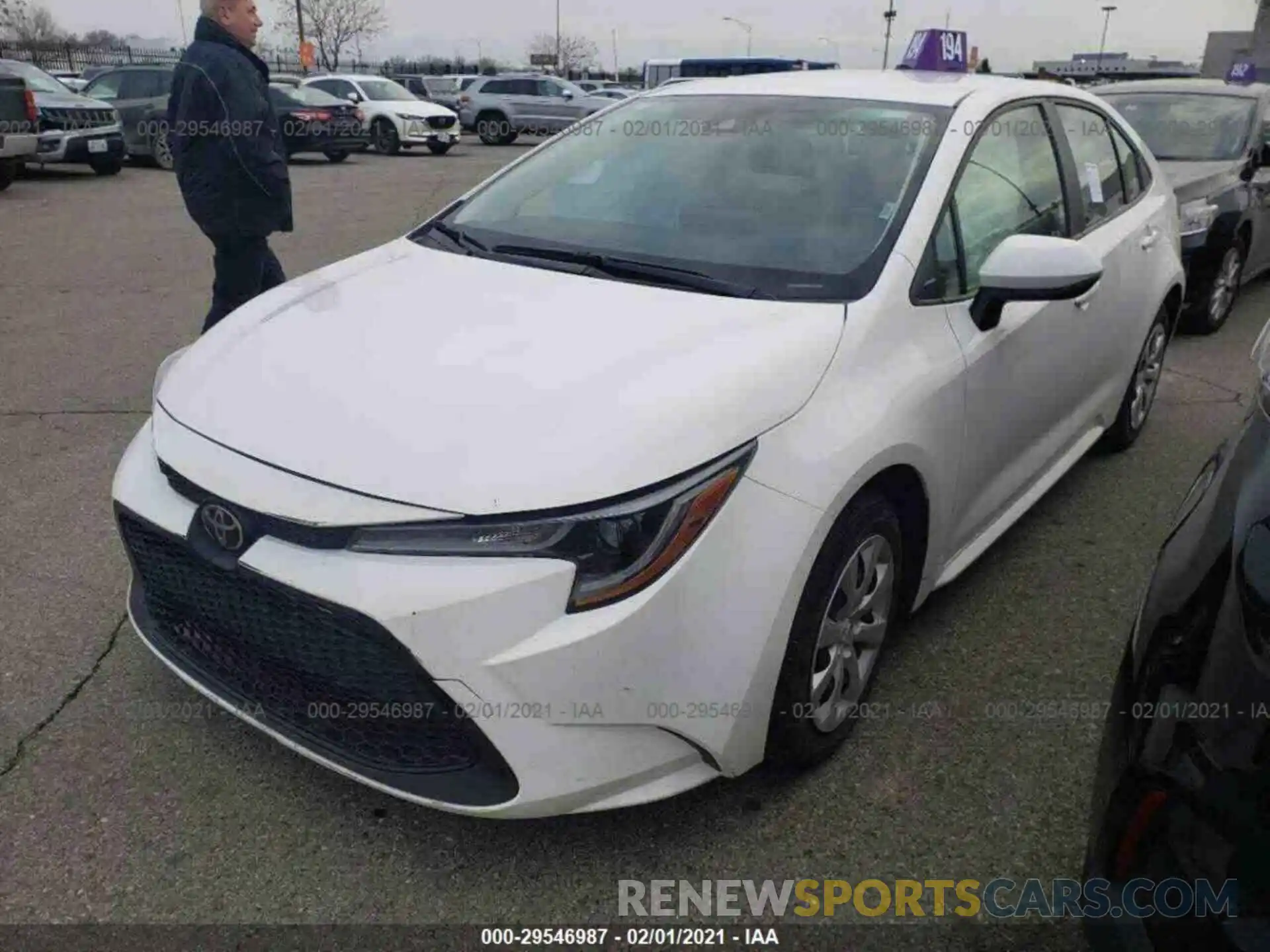 12 Photograph of a damaged car JTDEPRAEXLJ090773 TOYOTA COROLLA 2020