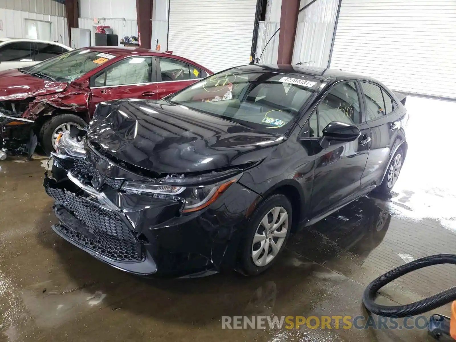 2 Photograph of a damaged car JTDEPRAEXLJ092331 TOYOTA COROLLA 2020