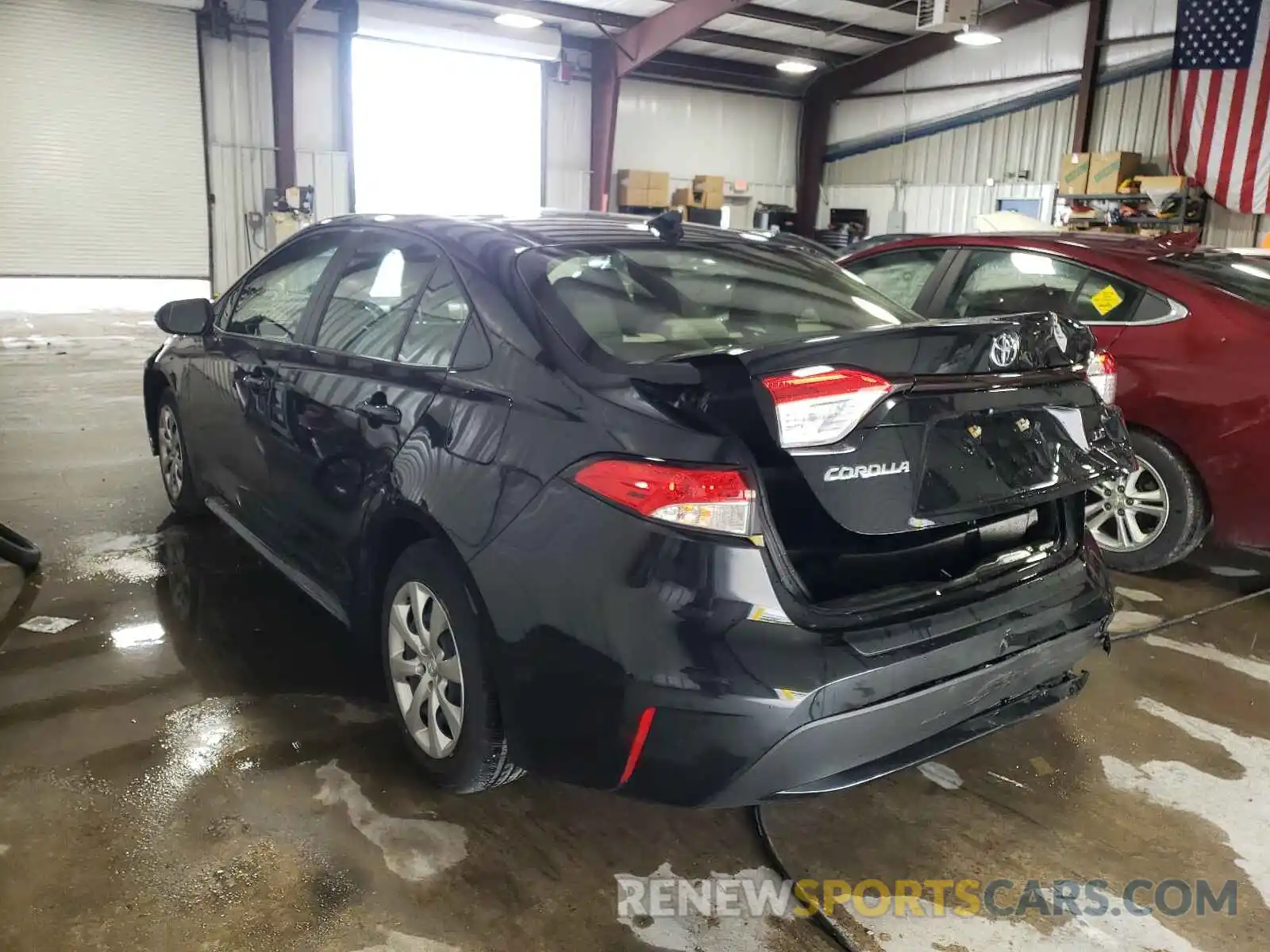 3 Photograph of a damaged car JTDEPRAEXLJ092331 TOYOTA COROLLA 2020