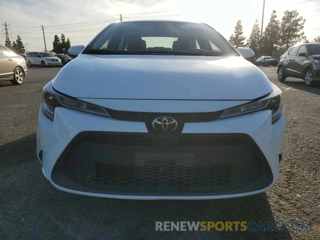5 Photograph of a damaged car JTDEPRAEXLJ094791 TOYOTA COROLLA 2020