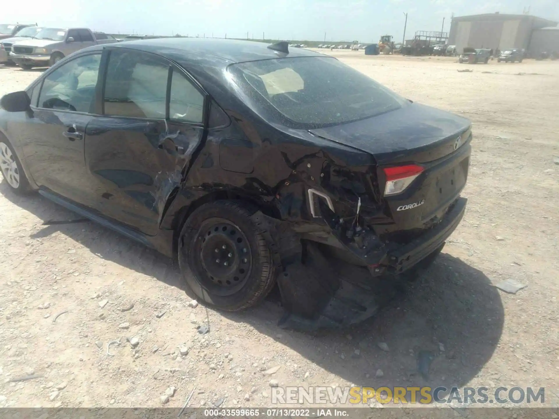 6 Photograph of a damaged car JTDEPRAEXLJ095312 TOYOTA COROLLA 2020