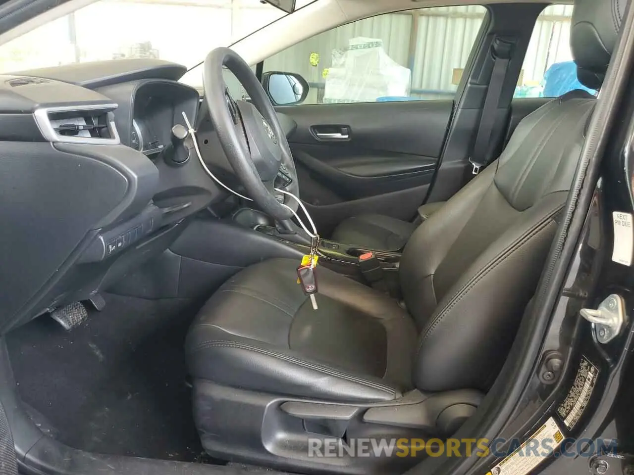 7 Photograph of a damaged car JTDEPRAEXLJ095715 TOYOTA COROLLA 2020