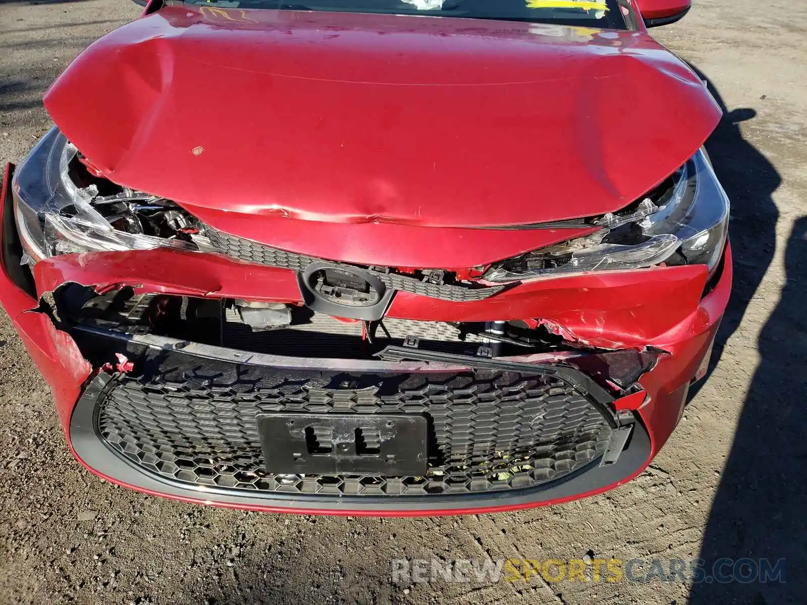 7 Photograph of a damaged car JTDEPRAEXLJ098775 TOYOTA COROLLA 2020