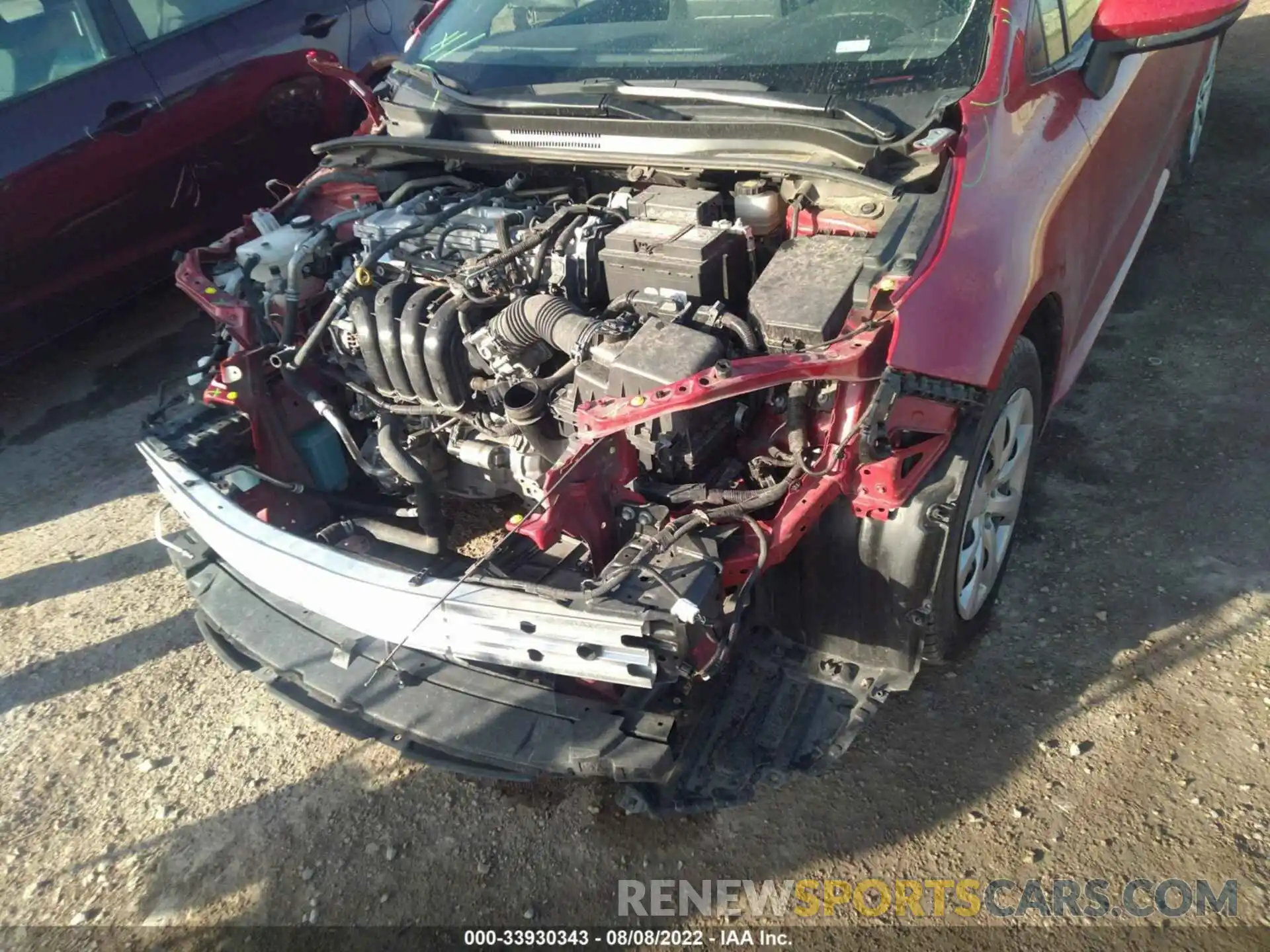 6 Photograph of a damaged car JTDEPRAEXLJ099005 TOYOTA COROLLA 2020