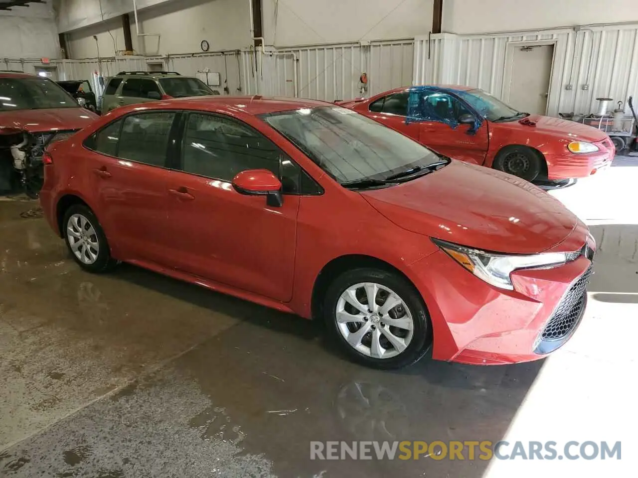 4 Photograph of a damaged car JTDEPRAEXLJ099246 TOYOTA COROLLA 2020