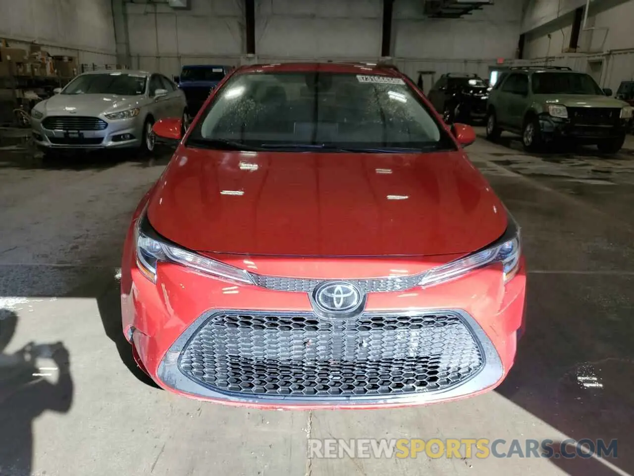 5 Photograph of a damaged car JTDEPRAEXLJ099246 TOYOTA COROLLA 2020
