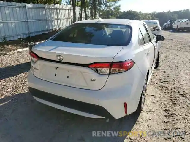 4 Photograph of a damaged car JTDEPRAEXLJ101562 TOYOTA COROLLA 2020