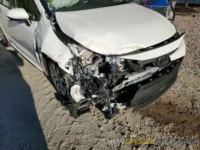 9 Photograph of a damaged car JTDEPRAEXLJ101562 TOYOTA COROLLA 2020