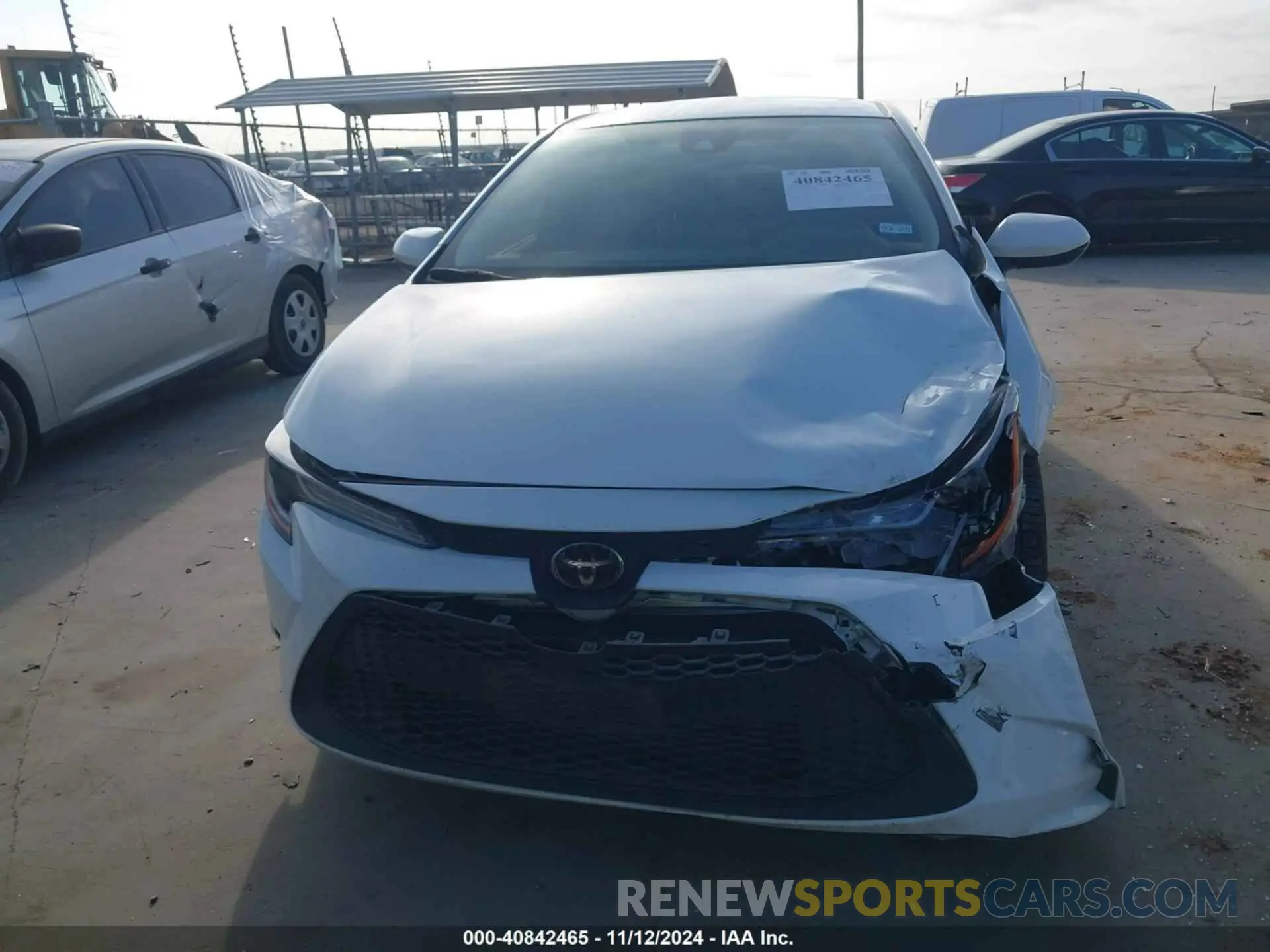 12 Photograph of a damaged car JTDEPRAEXLJ103330 TOYOTA COROLLA 2020